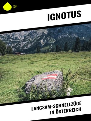 cover image of Langsam-Schnellzüge in Österreich